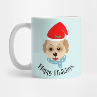 Happy Holidays dog lovers Mug